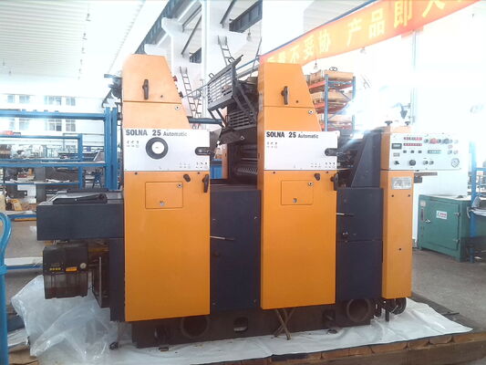 Used Solna225 sheetfed offset printing press--Sold