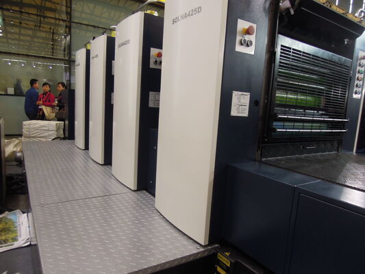 Sheetfed offset printing machine, Solna 425D Sheet Fed Offset Printing Press