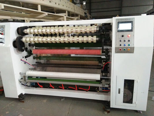 BOPP adhesive tape slitting machine, Four shaft exchange BOPP adhesive tape slitting machine