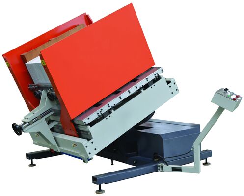 Pile turner machine for dust removing, Paper Separation, aligning and pile turning in printing and packaging