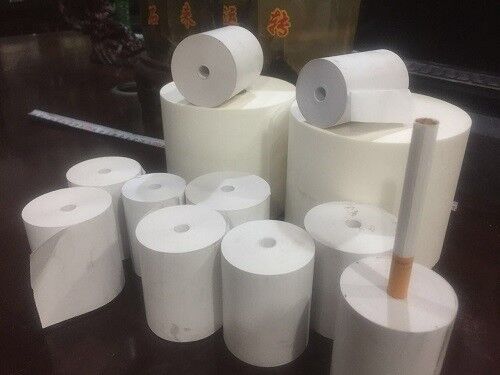 Coreless POS paper roll, Cash Register Paper roll, ATM Paper roll,Thermal Paper roll slitting and rewinding machine